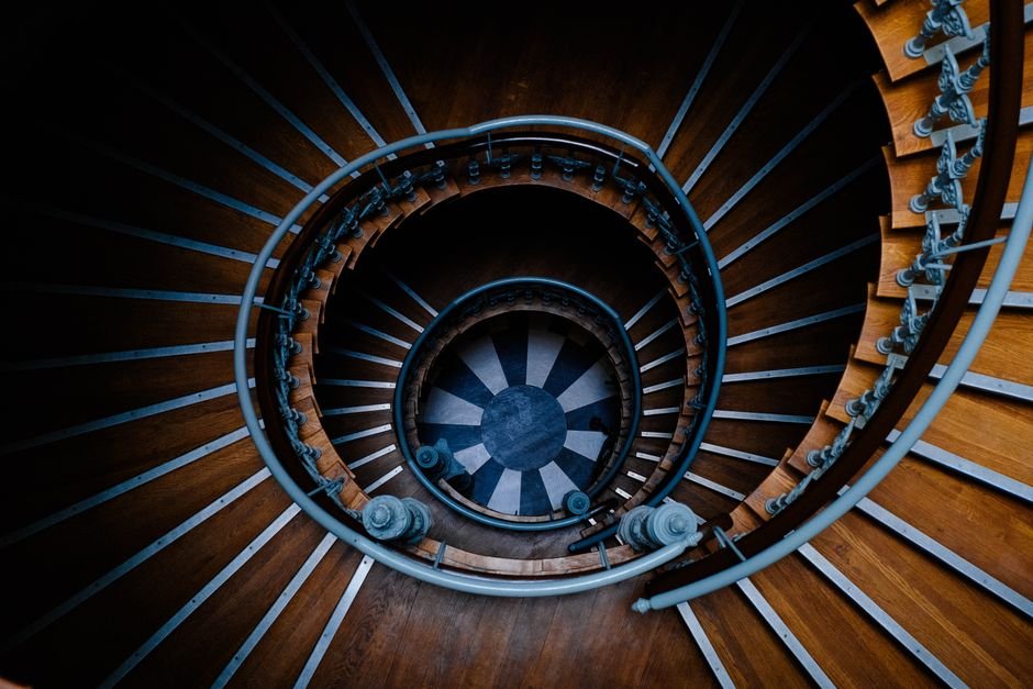 Illustration d'une spirale représentant la récupération après un drawdown