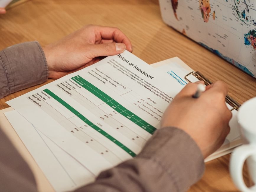 Courbe de distribution cumulative des rendements