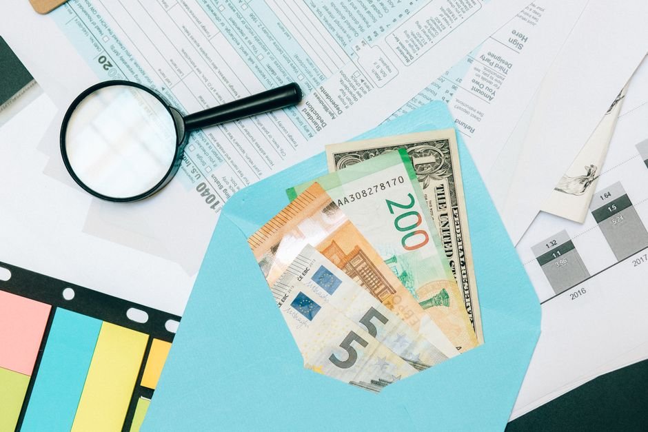Courbe représentant l'écart entre rendement en dollars et rendement converti en euros