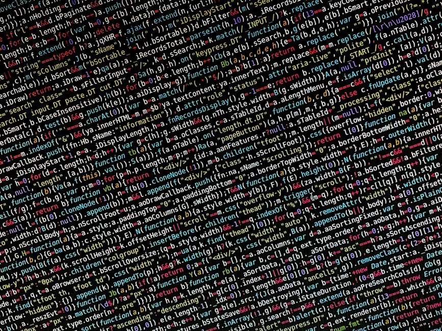 Illustration de code représentant l'optimisation algorithmique de paramètres